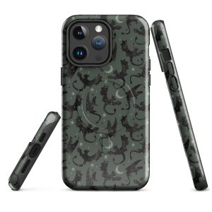 Dragon Rider MagSafe iPhone Case – Green Fantasy Romantasy Design for Book Lovers iPhone 13 14 15 16 Pro Max